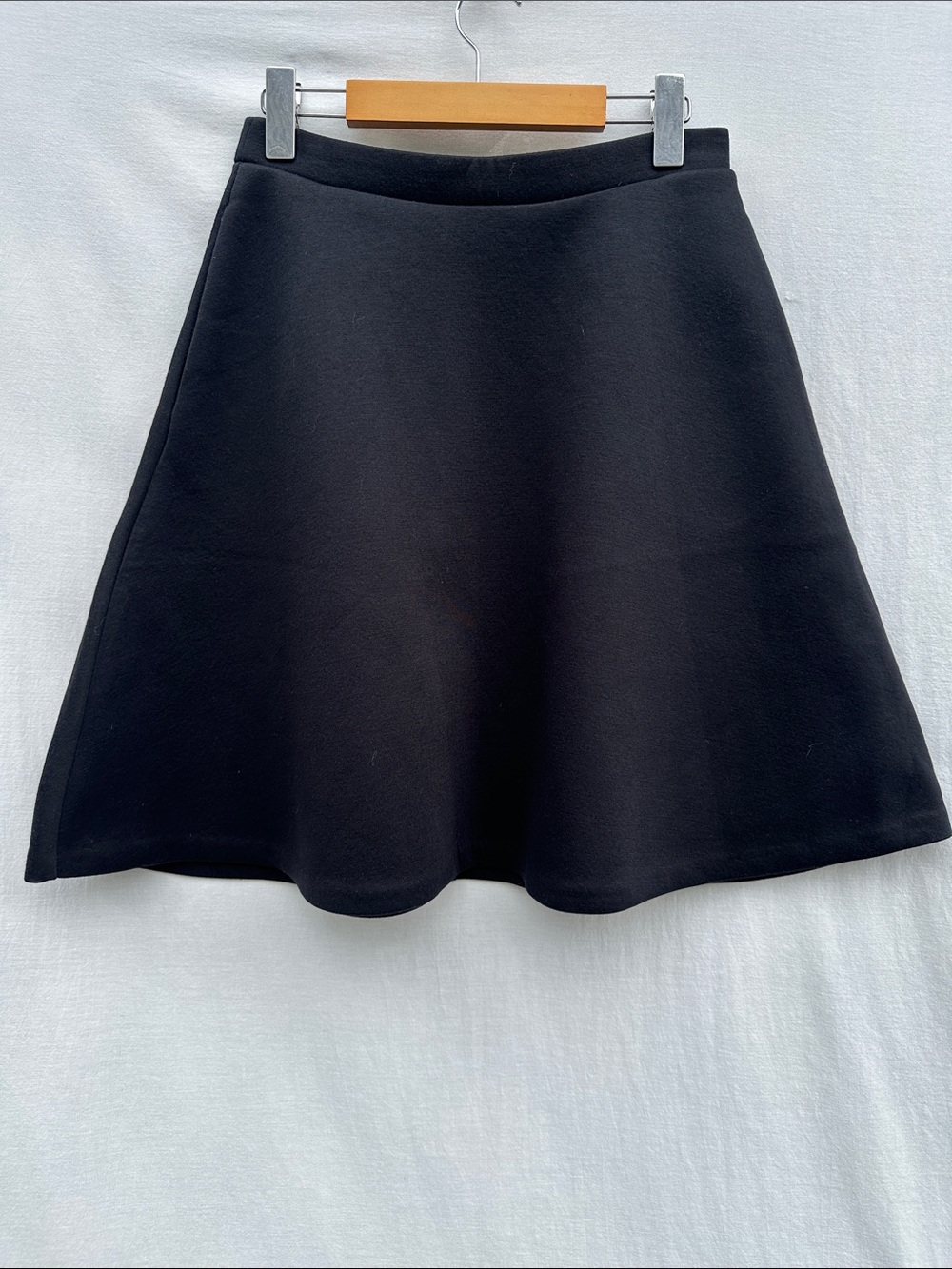 Cynthia Rowley Classic Black A-Line Skirt with Pockets